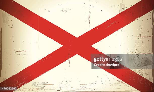 st patrick grunge flag - celtic music stock illustrations
