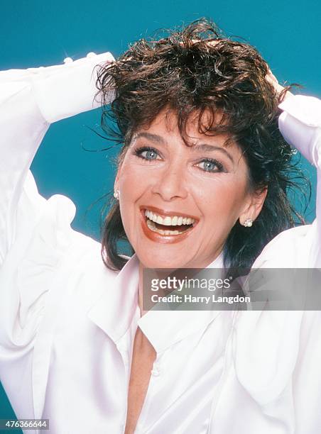 Actress Suzanne Pleshette poses for a portrait in 1984 in Los Angeles, California.