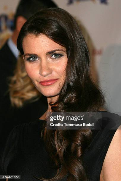Actress Lauren Hill attends the Norby Walters' 24nd annual Night Of 100 Stars Oscar viewing gala held at the Beverly Hills Hotel on March 2, 2014 in...