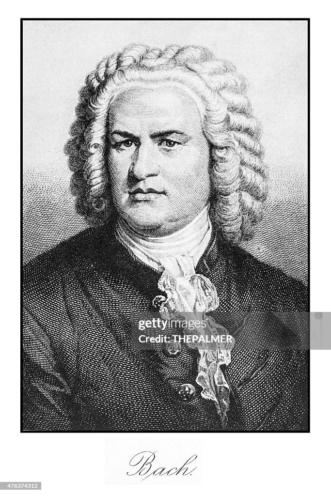 Bach engraving
