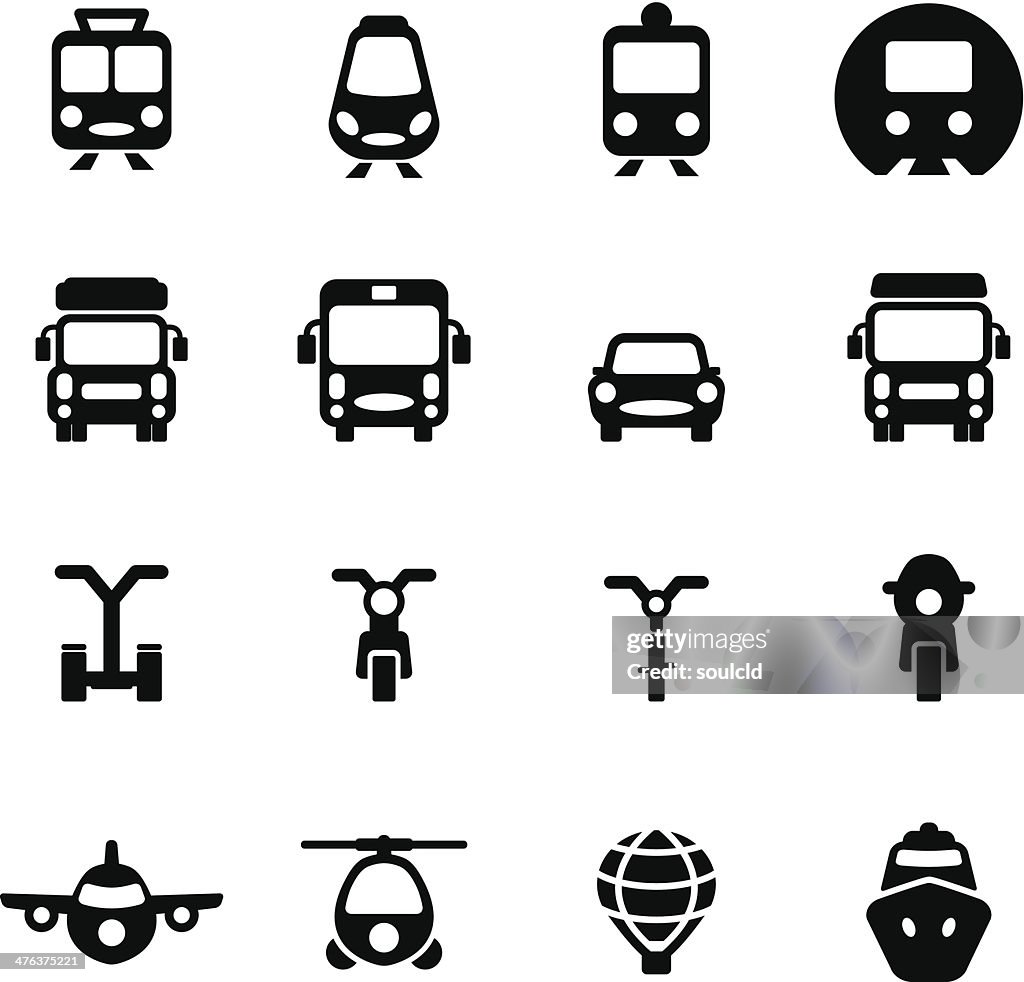 Transportation Icons