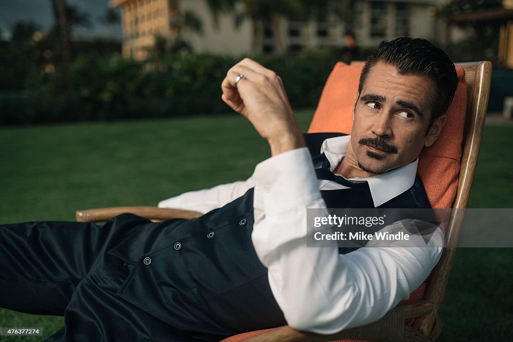 Collin Actor Actor Colin Farrell poses for a Portrait Session at the Maui Film ...