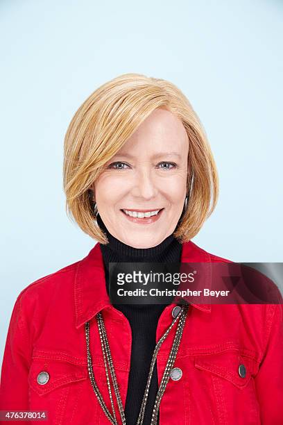 Actress Eve Plumb is photographed for Entertainment Weekly Magazine on January 25, 2014 in Park City, Utah.