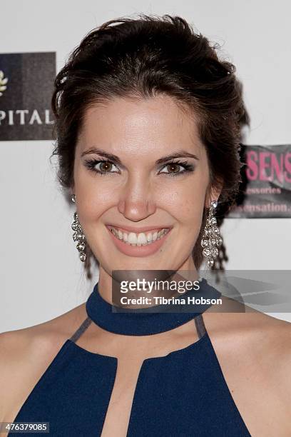Breann Johnson attends the 4th annual salute to the stars Oscar party at W Hollywood on March 2, 2014 in Hollywood, California.