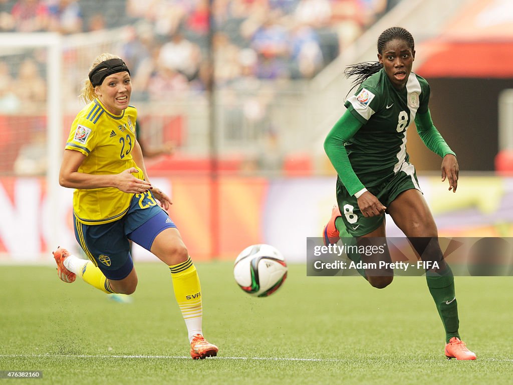 Sweden vs Nigeria: Group D - FIFA Women's World Cup 2015