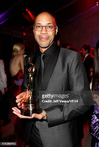 Writer John Ridley attends the 2014 Vanity Fair Oscar Party Hosted By Graydon Carter on March 2, 2014 in West Hollywood, California.