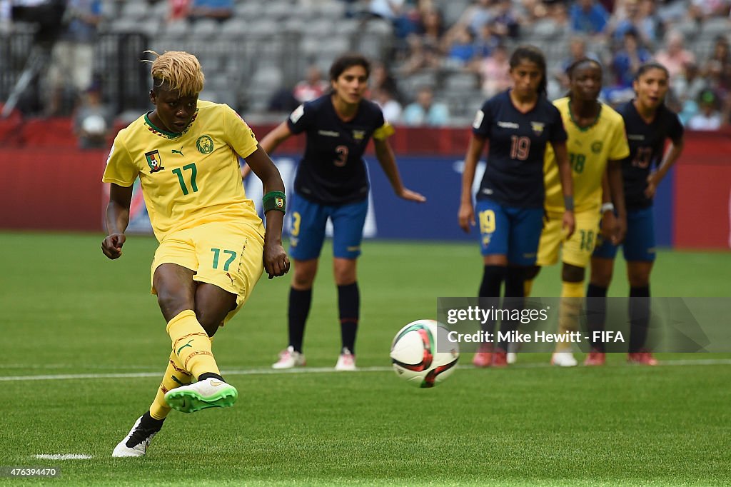 Cameroon v Ecuador: Group C - FIFA Women's World Cup 2015