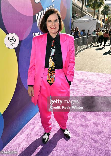 Actress Paula Poundstone attends the Los Angeles premiere of Disney-Pixar's "Inside Out" at the El Capitan Theatre on June 8, 2015 in Hollywood,...