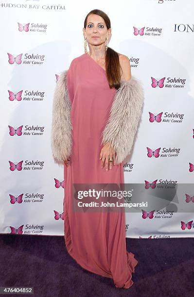 Bonnie Young attends 2015 Solving Kids' Cancer Spring Celebration at 583 Park Avenue on June 8, 2015 in New York City.