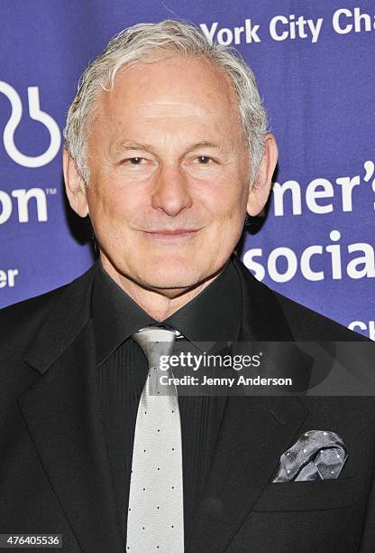 Victor Garber attends the 2015 Alzheimer's Association New York City Chapter "Forget-Me-Not" Gala at The Pierre Hotel on June 8, 2015 in New York...