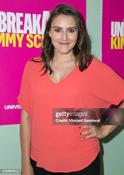 Actress Lauren Adams attends the FYC "Unbreakable Kimmy Schmidt" special panel discussion at UCB Sunset Theater on June 8, 2015 in Los Angeles,...