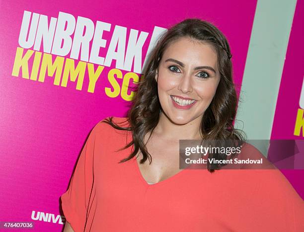 Actress Lauren Adams attends the FYC "Unbreakable Kimmy Schmidt" special panel discussion at UCB Sunset Theater on June 8, 2015 in Los Angeles,...