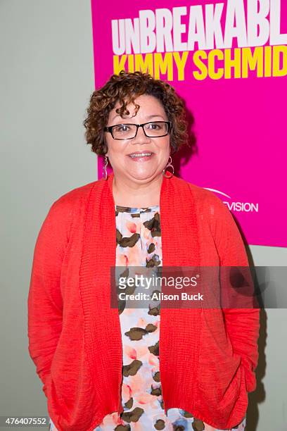 Sol Miranda attends "Unbreakable Kimmy Schmidt" FYC @ UCB Special Panel Discussion at UCB Sunset Theater on June 8, 2015 in Los Angeles, California.