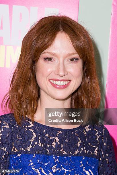 Ellie Kemper attends "Unbreakable Kimmy Schmidt" FYC @ UCB Special Panel Discussion at UCB Sunset Theater on June 8, 2015 in Los Angeles, California.