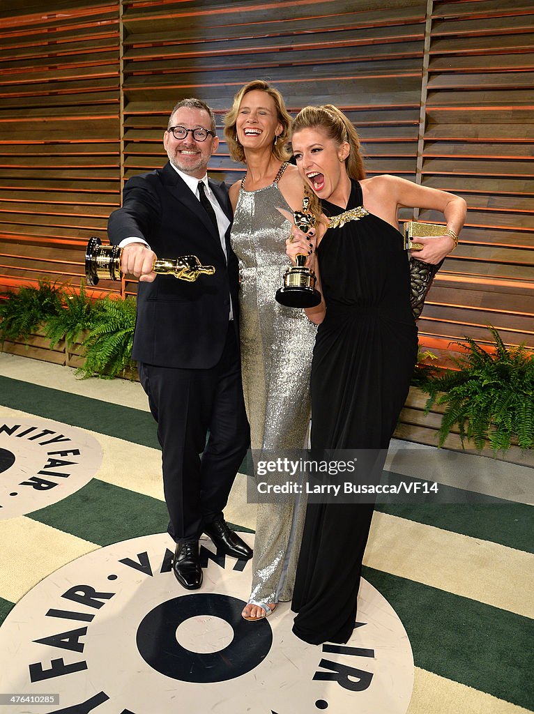 2014 Vanity Fair Oscar Party Hosted By Graydon Carter - Roaming Arrivals