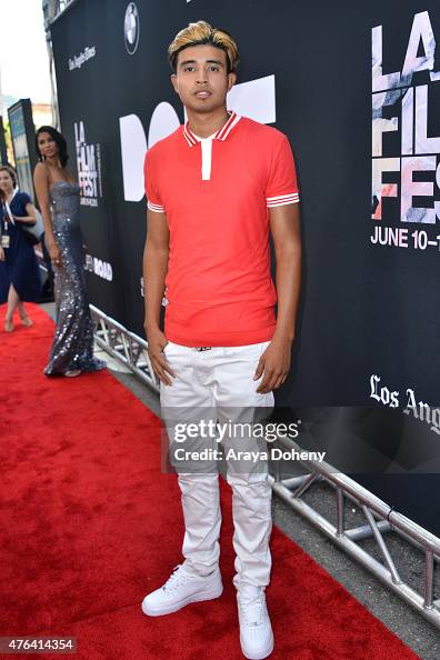 Cap G Rapper Kap G attends the Los Angeles premiere of