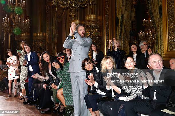 Christel Takigawa, Tao Okamoto, Dhani Harrison, Solveig Harrison, Karen Elson, Marianne Faithfull, Guest, Rihanna, Stella McCartney husband Alasdhair...