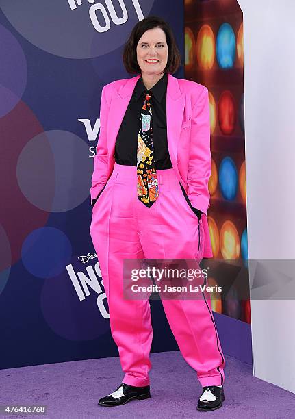 Comedian Paula Poundstone attends the premiere of "Inside Out" at the El Capitan Theatre on June 8, 2015 in Hollywood, California.