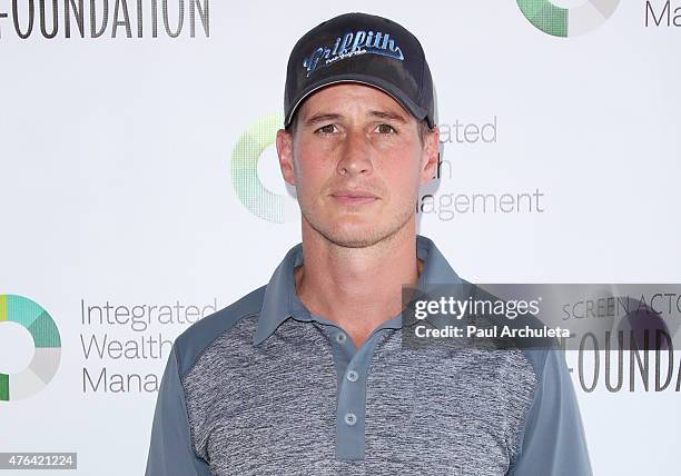 Actor Brendan Fehr attends the SAG Foundation's 6th annual Los Angeles Golf Classic on June 8, 2015 in Burbank, California.