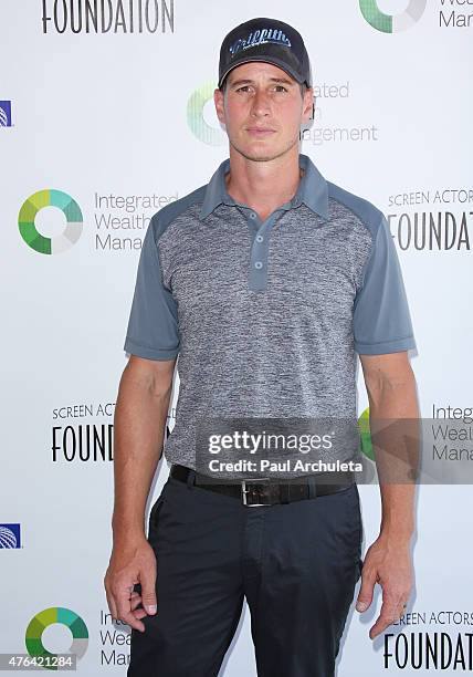 Actor Brendan Fehr attends the SAG Foundation's 6th annual Los Angeles Golf Classic on June 8, 2015 in Burbank, California.