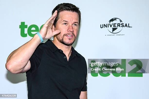 Mark Wahlberg attends the 'Ted 2' Berlin Photocall at Ritz Carlton on June 9, 2015 in Berlin, Germany.