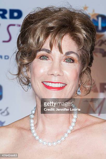 Actress Barbi Benton attends Norby Walters' 24nd Annual Night of 100 Stars Oscar Viewing Gala at Beverly Hills Hotel on March 2, 2014 in Beverly...