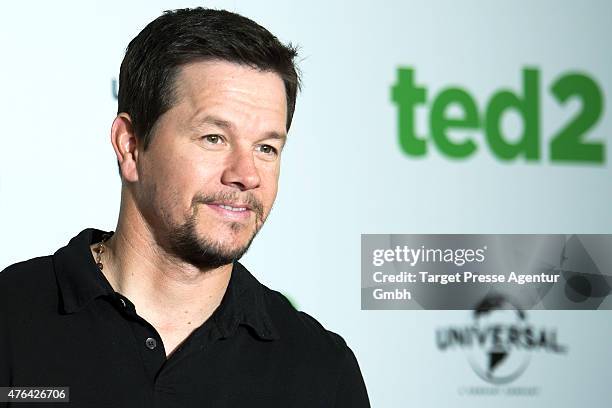 Actor Mark Wahlberg attends the 'Ted 2' Berlin photocall at Ritz Carlton on June 9, 2015 in Berlin, Germany.