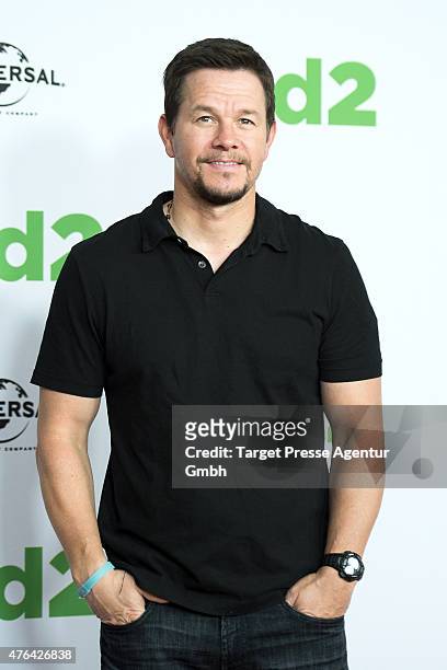 Actor Mark Wahlberg attends the 'Ted 2' Berlin photocall at Ritz Carlton on June 9, 2015 in Berlin, Germany.