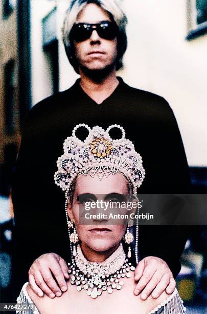 Members of Swedish pop rock duo Roxette are photographed for Self Assignment on June 18, 1999 in Stockholm, Sweden.