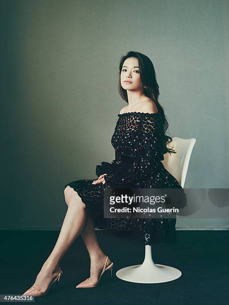 Actress Shu Qi is photographed for Self Assignment on May 15, 2015 in Cannes, France.
