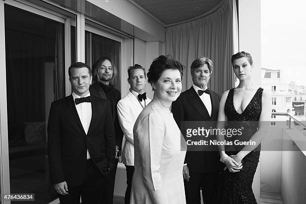 Isabella Rossellini and family are photographed for Self Assignment on May 15, 2015 in Cannes, France.