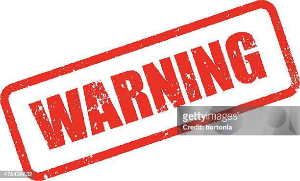 ilustrações, clipart, desenhos animados e ícones de aviso de carimbo de borracha tinta ícone de impressão (fundo transparente) - warning labels