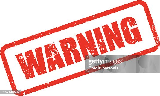 Warning Rubber Stamp Ink Imprint Icon (Transparent Background) Warning Rubber Stamp Ink Imprint Icon (Transparent Background)