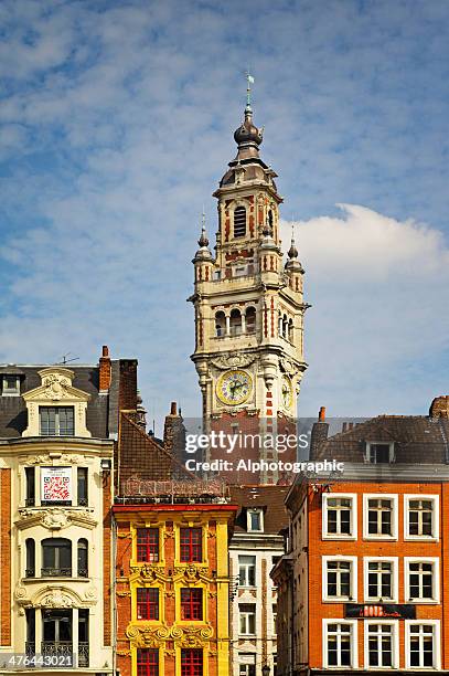 lille grand place - lille_france photos et images de collection