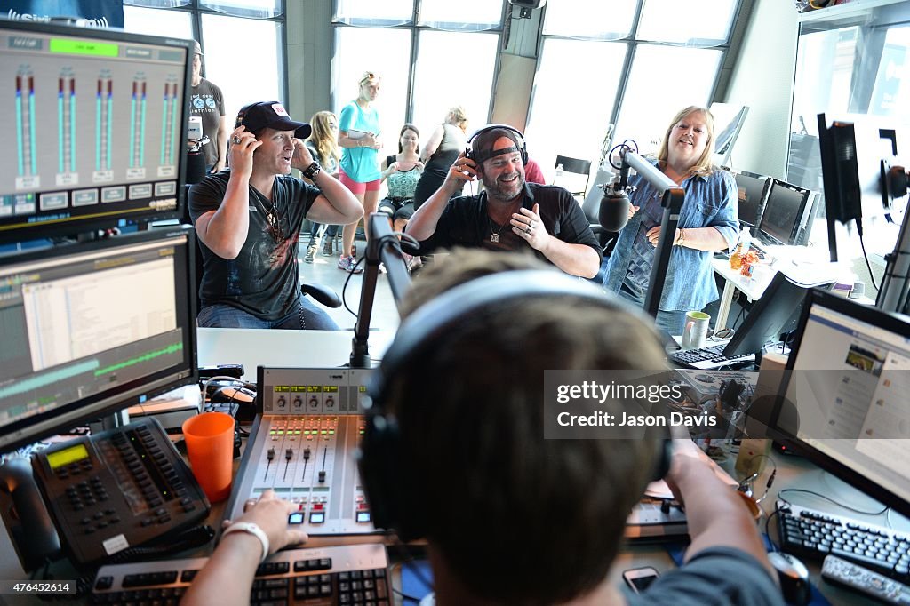 Celebrities Visit SiriusXM Studios Nashville - June 9, 2015