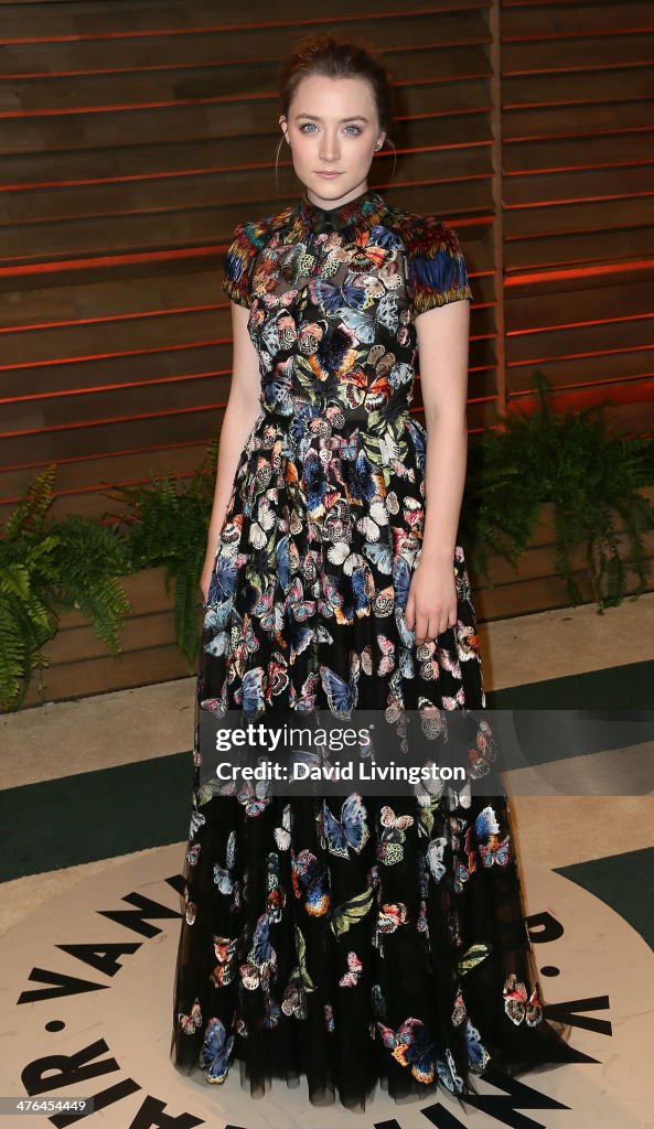 2014 Vanity Fair Oscar Party Hosted By Graydon Carter - Arrivals