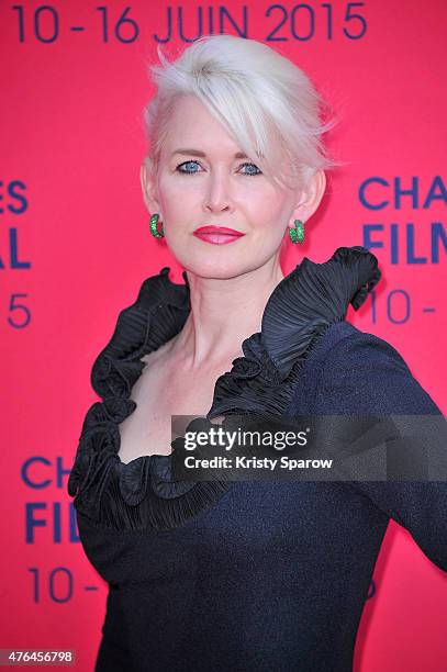 Gren Wells attends the 4th Champs Elysees Film Festival Opening Ceremony and Valley of Love Premiere at Publicis Champs Elysees on June 9, 2015 in...