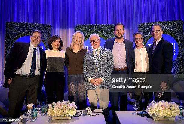 Variety Chief TV Critic Brian Lowry, ITV Studios America President Orly Adelson, Executive producer of How to Get Away with Murder, Scandal, Greys...
