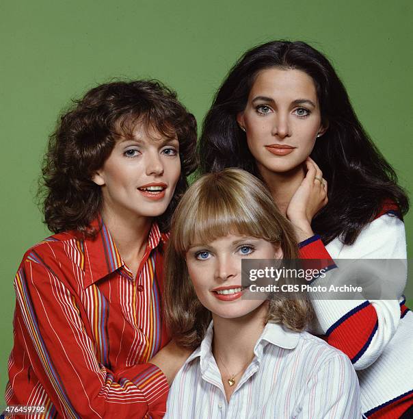 From left: Kathryn Witt as Pam Bellagio, Pat Klous as Marcy Bowers, Connie Sellecca as Lisa Benton. Image dated 1978.