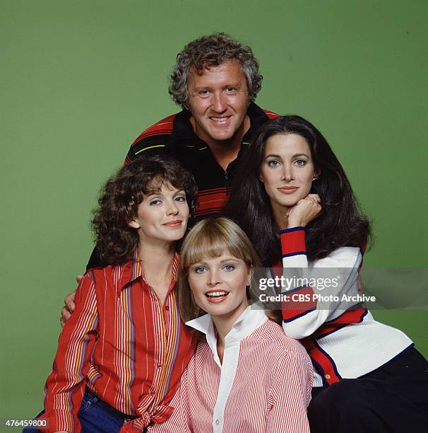 Clockwise from top: Howard Platt as Captain Doug March, Connie Sellecca as Lisa Benton, Pat Klous as Marcy Bowers, Kathryn Witt as Pam Bellagio....