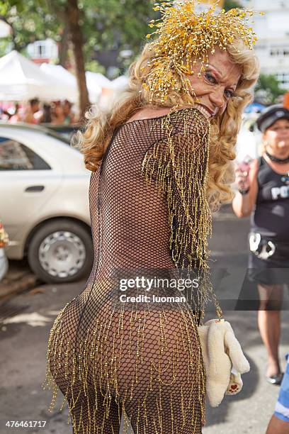 street carnival in rio - fiesta posterior stock pictures, royalty-free photos & images