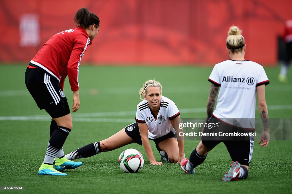 Germany Press Conference & Training - FIFA Women's World Cup 2015