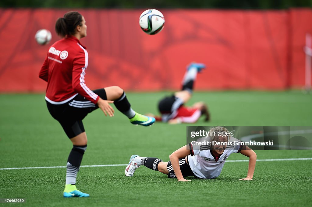 Germany Press Conference & Training - FIFA Women's World Cup 2015