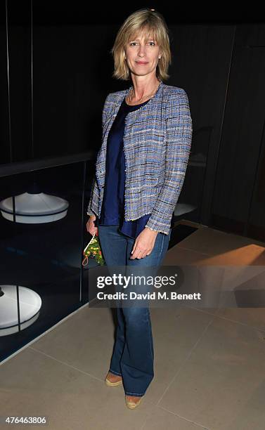 Nicola Formby attends the launch of Broadgate Circle, London's new dining hub, on June 9, 2015 in London, England.