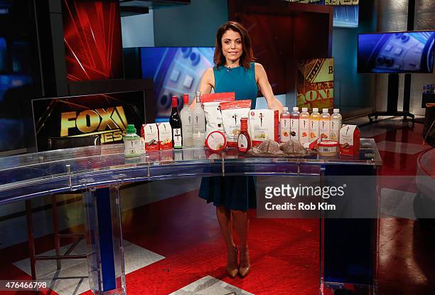 Bethenny Frankel visits "After The Bell" on FOX Business Network at FOX Studios on June 9, 2015 in New York City.