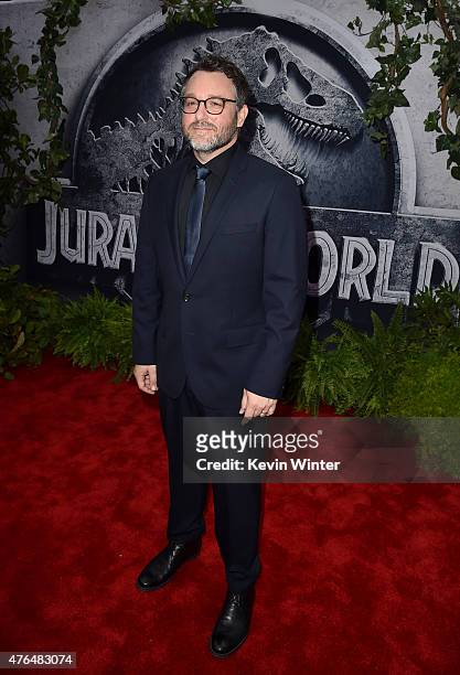 Writer/Director Colin Trevorrow attends the Universal Pictures' "Jurassic World" premiere at the Dolby Theatre on June 9, 2015 in Hollywood,...