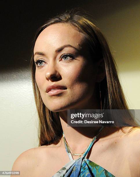 Actress Olivia Wilde attends "The Wolfpack" New York premiere at Sunshine Landmark on June 9, 2015 in New York City.