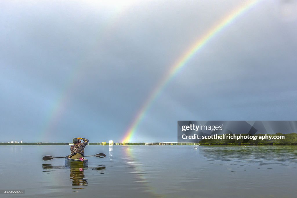Double Rainbow Kayaking