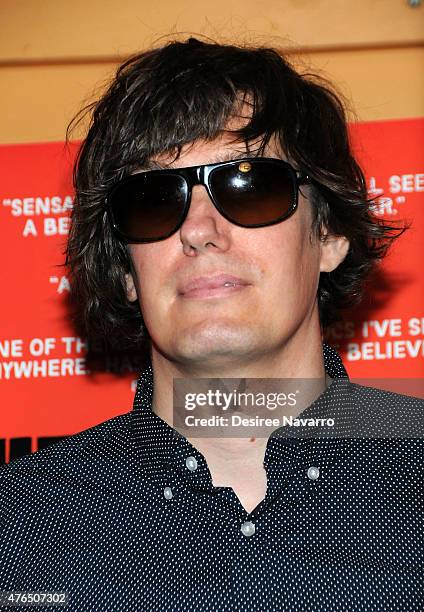 Musician Nikolai Fraiture attends "The Wolfpack" New York Premiere at Sunshine Landmark on June 9, 2015 in New York City.