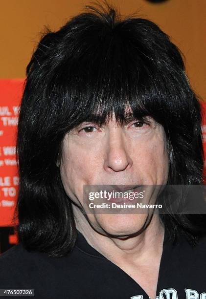 Musician Marky Ramone attends "The Wolfpack" New York Premiere at Sunshine Landmark on June 9, 2015 in New York City.